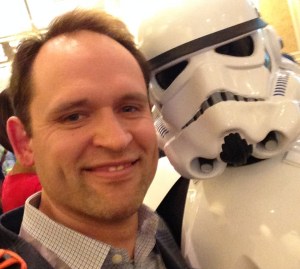 Stormtrooper selfie