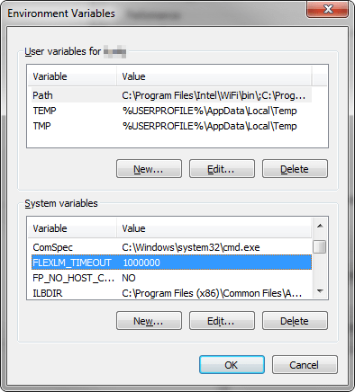 Win 7 Environment Variables
