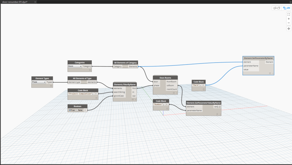 doo mark rewrite Dynamo script